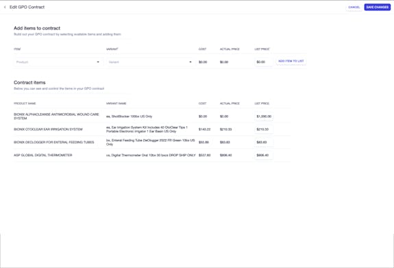 Product and inventory automation